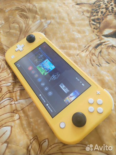 Nintendo switch lite с играми
