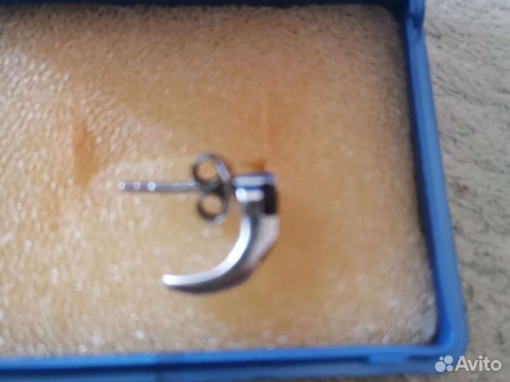 Серьги серебро