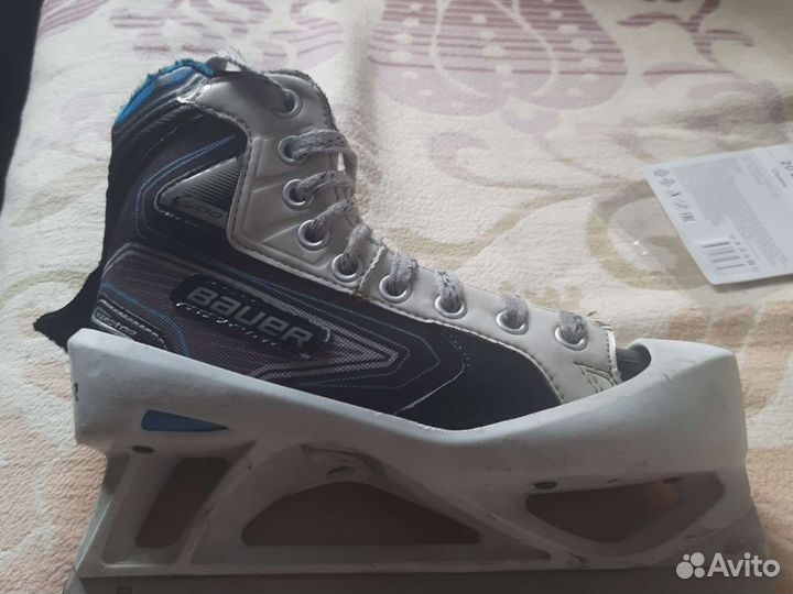 Хоккейные коньки bauer вратарские