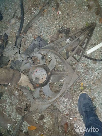 Вентилятор охлаждения радиатора на опель омега б