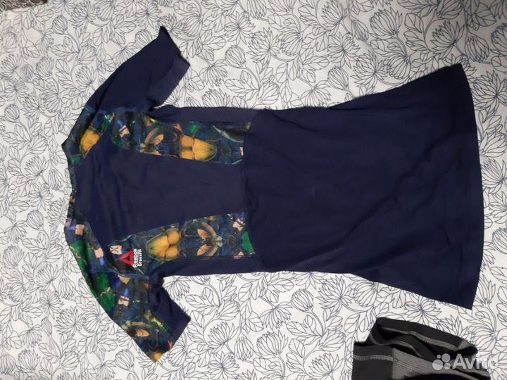 Reebok Crossfit футболки р.XS компрессионные женск