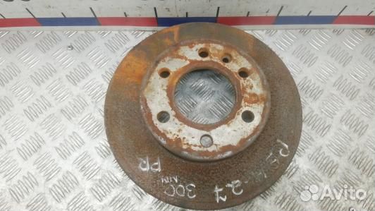 Диск тормозной передний mercedes benz sprinter 2