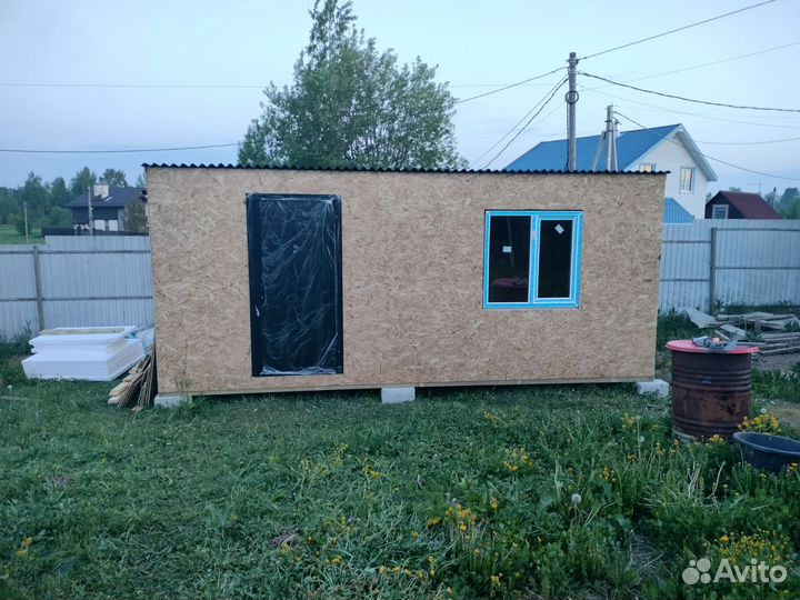 Строительство бытовок, бань, домов