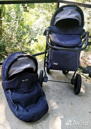 Коляска 2 в 1 riko basic alfa