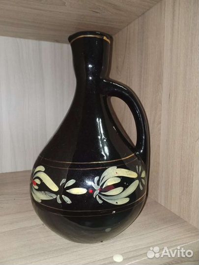 Глиняный кувшин для вина СССР