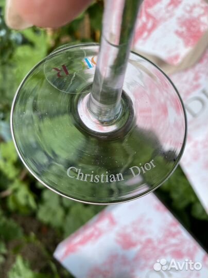 Фужеры бокалы Dior Диор