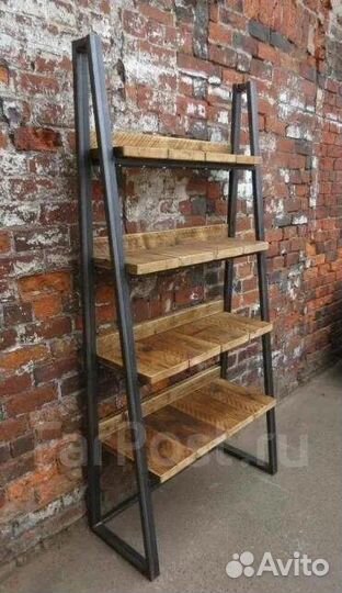Стеллаж металлический лофт