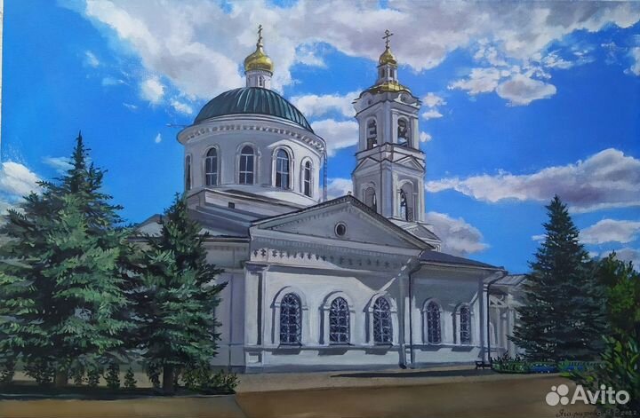 Картина маслом на холсте