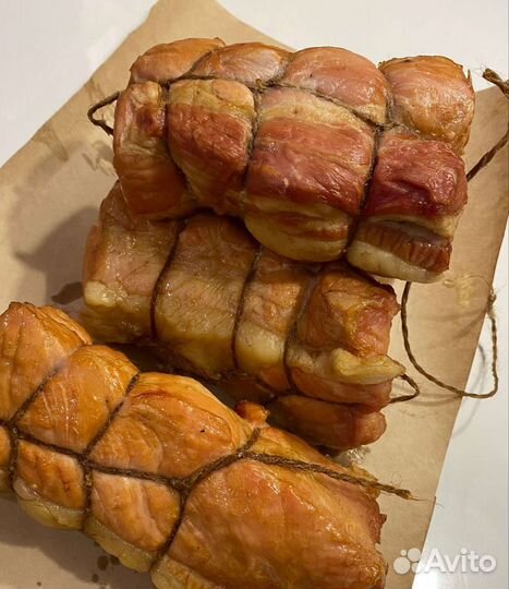 Мясо домашнего копчпения