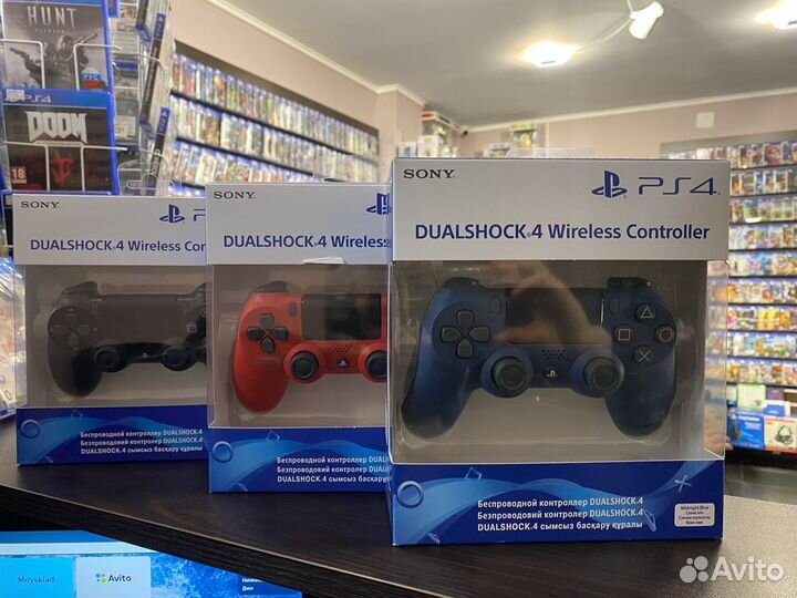 Sony playstation dualshock 4 v2 оригинал, новый