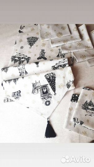 Дорожка Новогодняя на стол