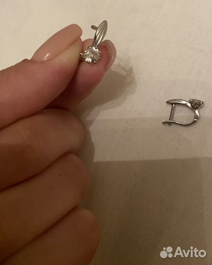 Серебряные серьги