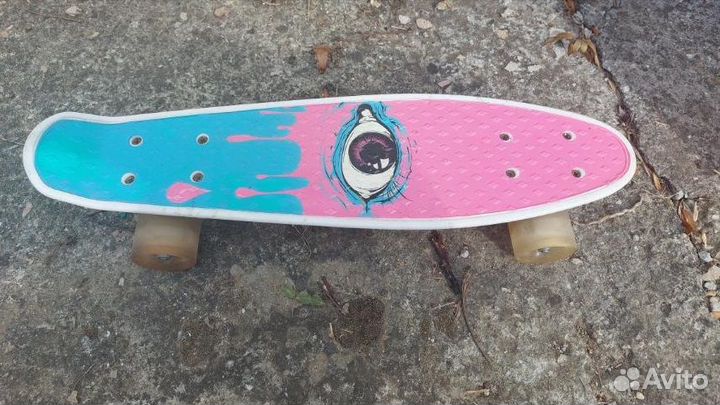 Самокат детский бу. Скейт в подарок (Орловка)