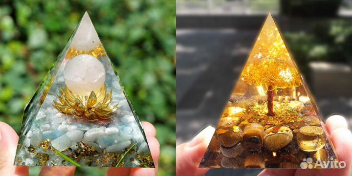 Сувениры: пирамиды - оргонит