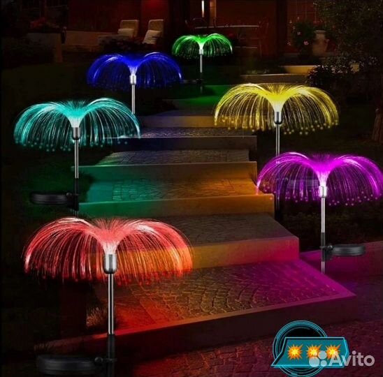 Светильник садовый на солнечных батареях