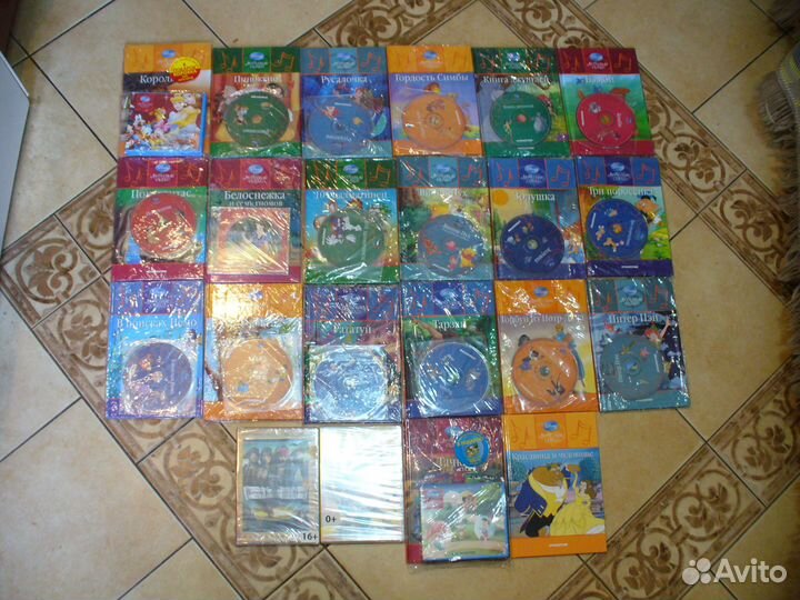 Сказки на дисках для детей