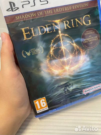 Elden ring Shadow of the erdtree PS5 диск