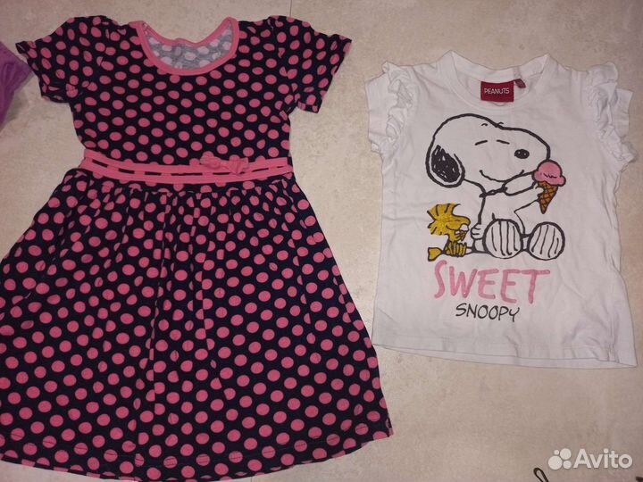 Вещи пакетом на девочку