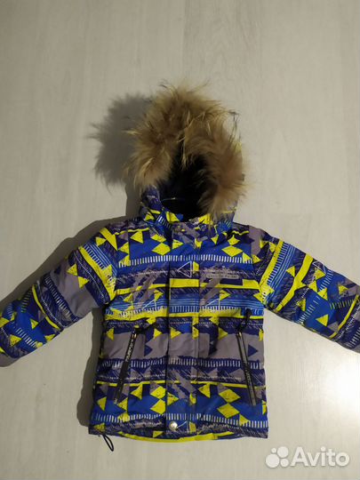 Зимний комплект для мальчика 98