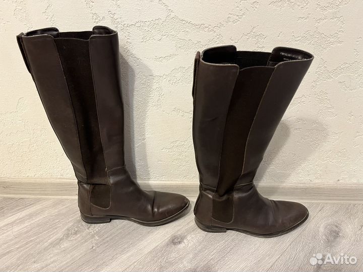 Сапоги женские натуральная кожа 37