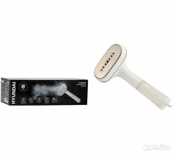 Отпариватель ручной Hyundai H-HS02260 1200Вт белый