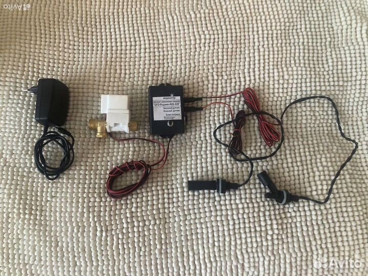 Автомат наполнения емкости полива водой