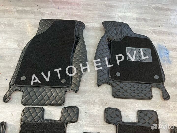 3d коврики toyota wish 20