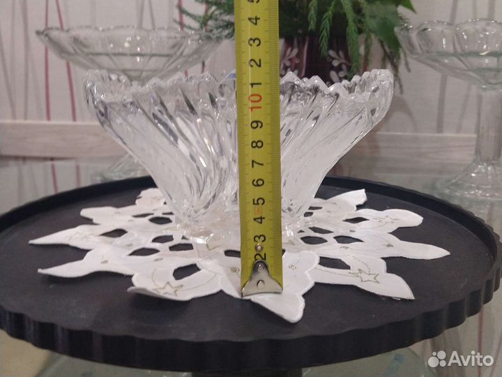 Ваза хрустальная большая СССР