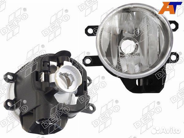 Фара противотуманная toyota land cruiser prado