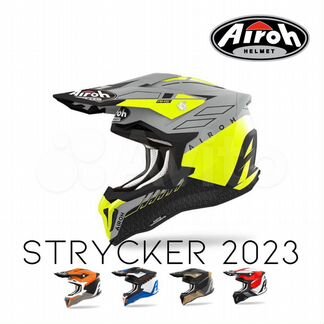 Шлем для мотокросса и эндуро airoh strycker 2023
