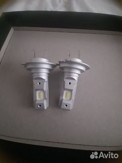 Лед лампы h7 в хорошем состоянии