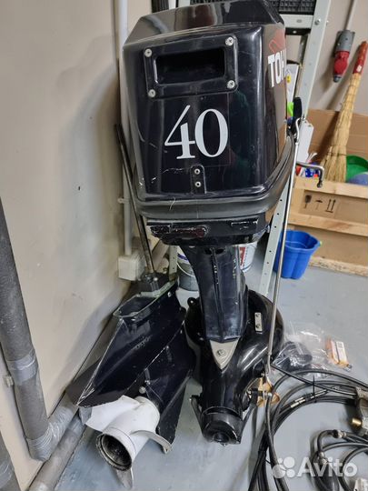 Мотор Tohatsu m40c водомет винт