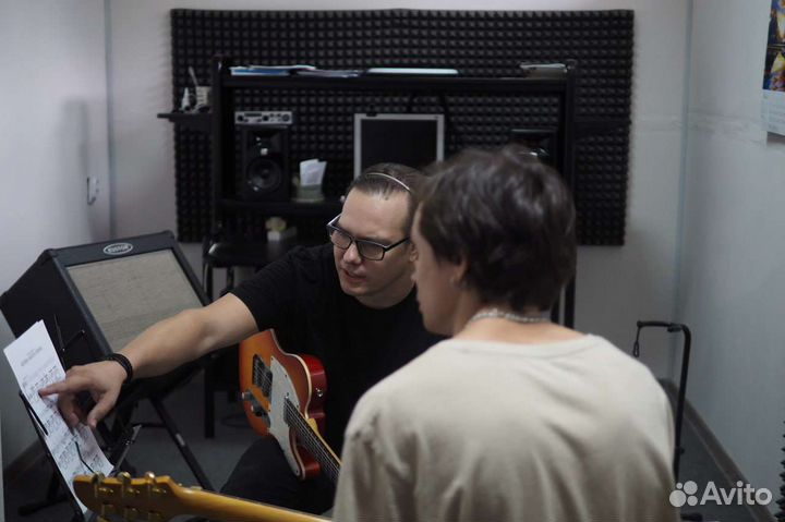 Уроки игры на электрогитаре