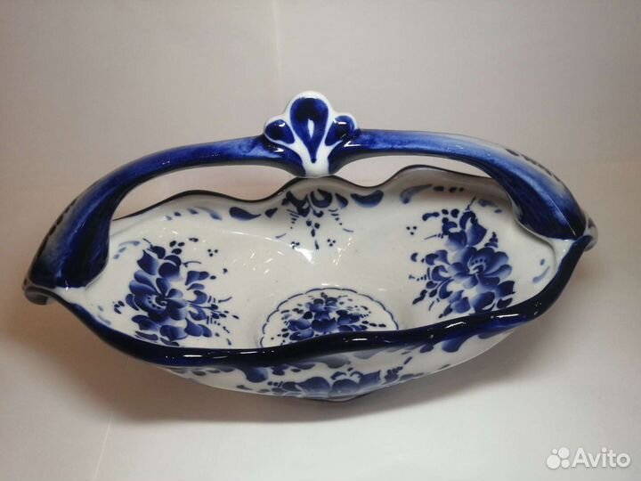 Конфетница гжель