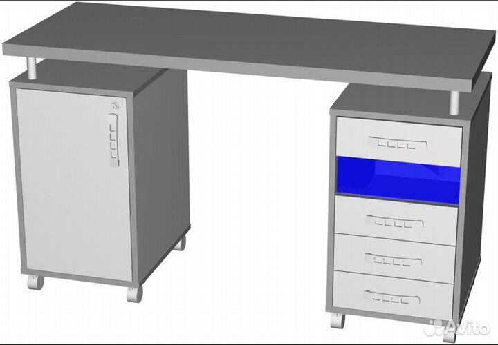 Маникюрный стол Тренто с уф стерилизатором