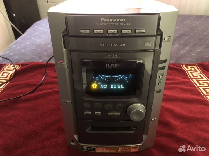 Музыкальный центр Панасоник ак 600