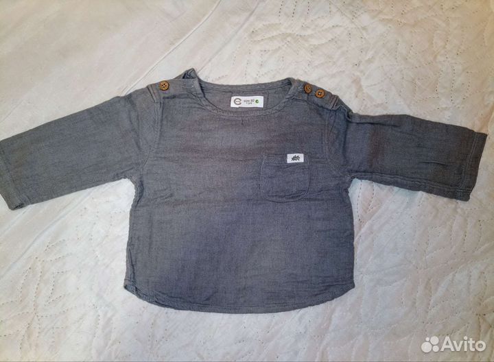 Рубашка на мальчика 74-86