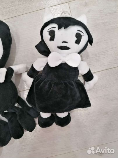 Набор мягких игрушек бенди и чернильная машина