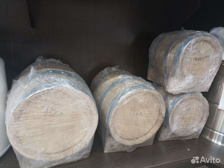 Бочки дубовые