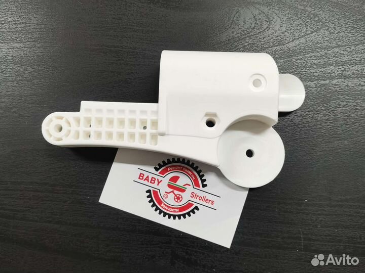 Механизм сложения коляски левый белый