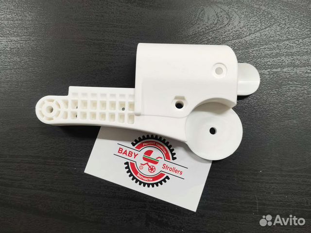 Механизм сложения коляски левый белый