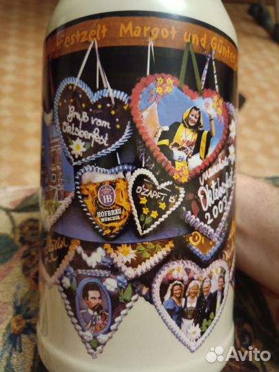 Коллекционная пивная кружка Хофбрау