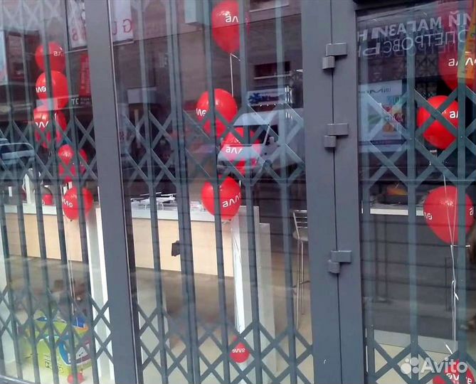 Раздвижные решётки для Магазина