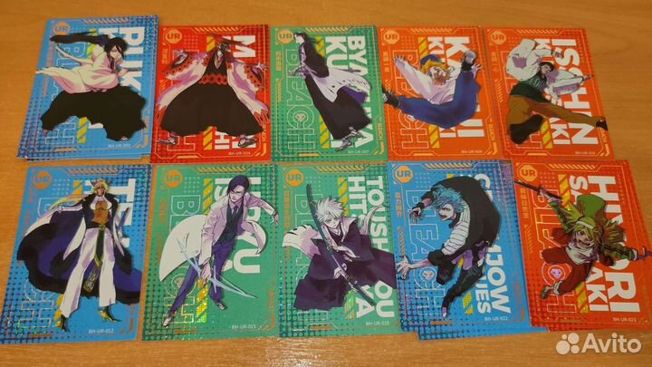 Карточки блич тысячелетная война bleach