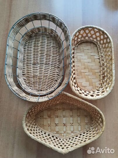 Соломенные корзинки