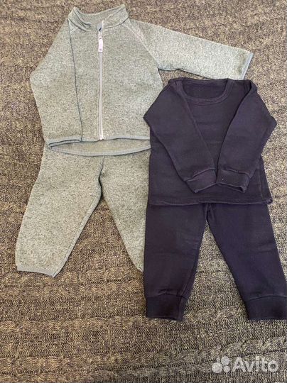 Флисовый костюм reima 80