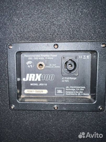 Набор акустики JBL JRX115+SF22SP+активный микшер