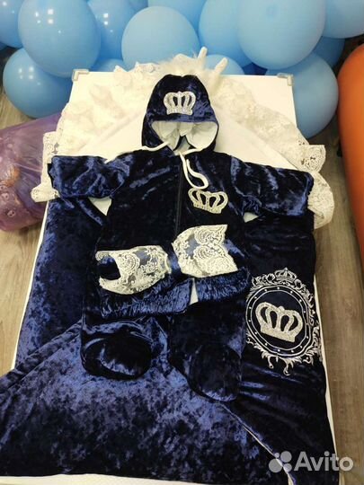 Комплект на выписку для мальчика