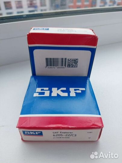 6205 ZZ C3 подшипник SKF Оригинал