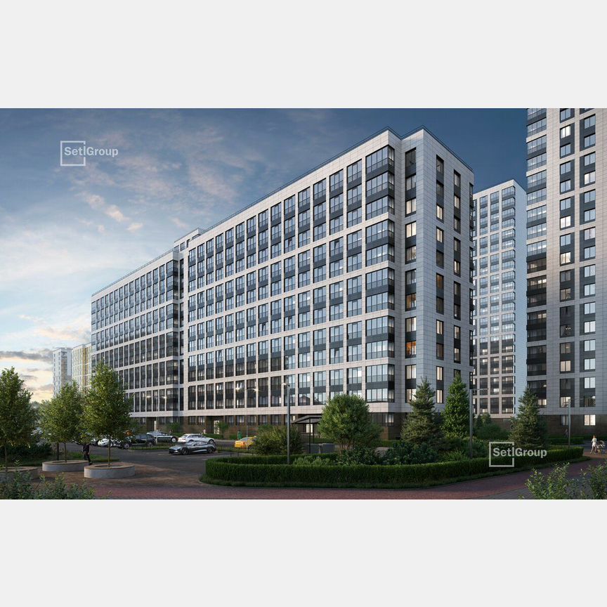 1-к. квартира, 32,3 м², 21/21 эт.